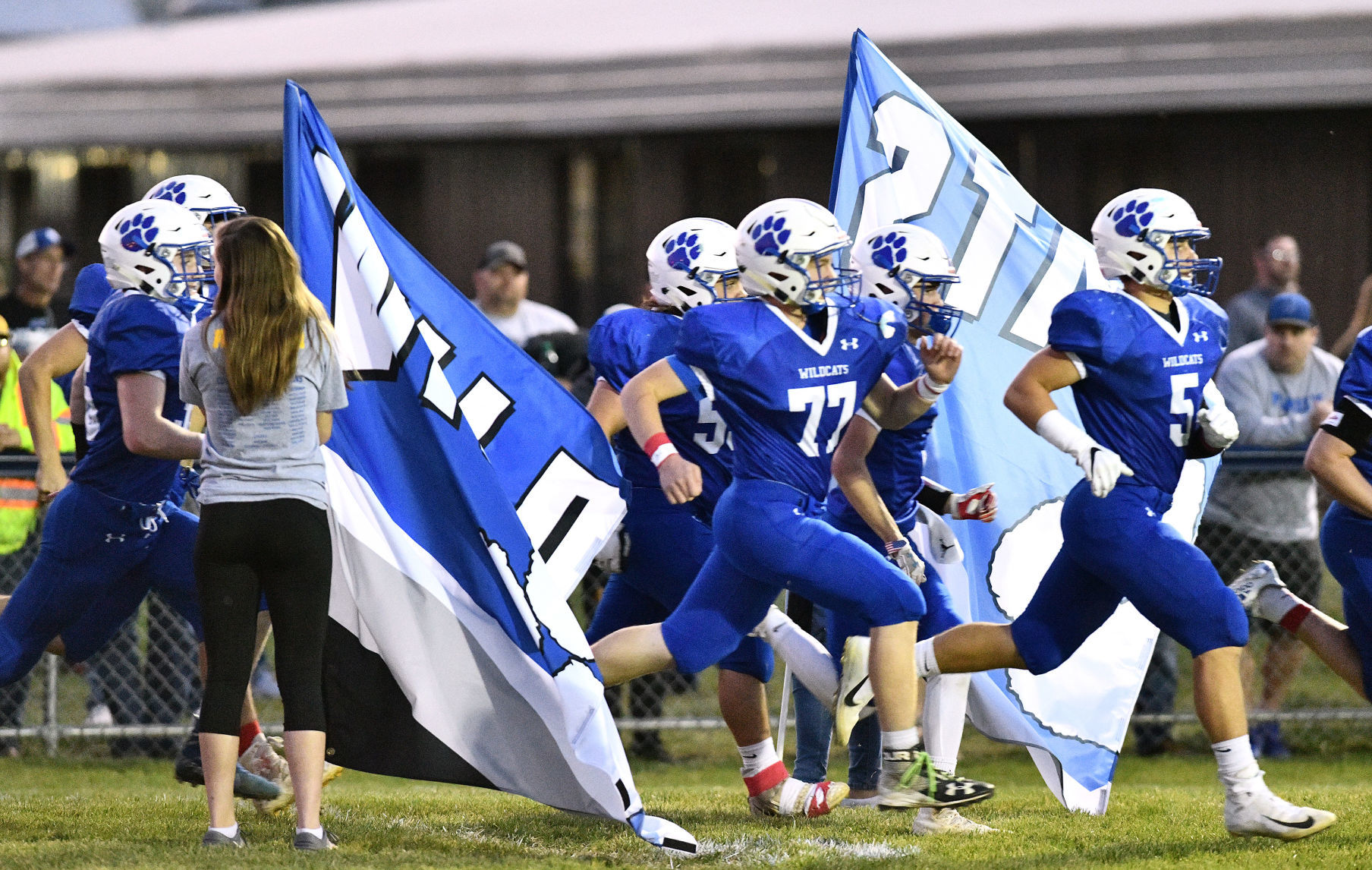 Woodbury Central vs Lawton-Bronson football